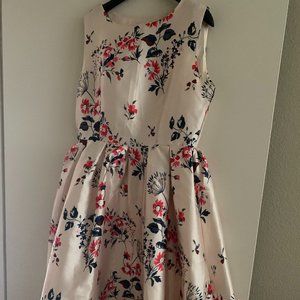 Elegant Cocktail Tea-Length Dress